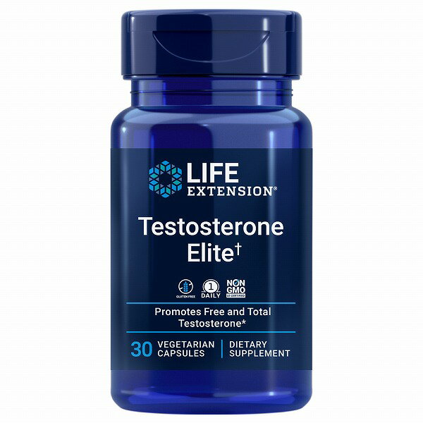テストステロン エリート 30ベジカプセル Testosterone Elite／メンズヘルス／エストラジオール／エストロゲン／ルテオリン／サプリメント／LIFE EXTENSION／アメリカサプリ／サプマート／SupmartUSA／42884