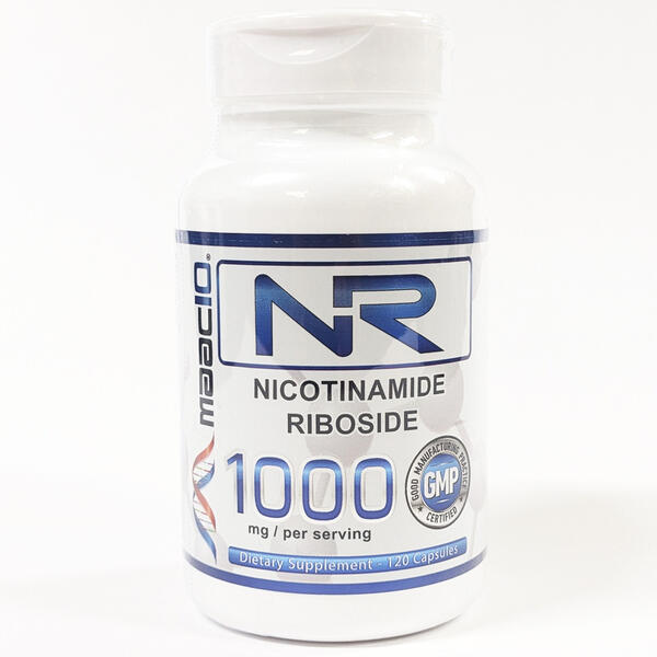 NR ニコチンアミドリボシド 1000mg／120カプセル[NMN／NAD＋／マックテン／マック10／MAAC10／サプリメント／アメリカサプリ／サプマート／SupmartUSA]