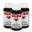 【3個セット】KROEGER HERB ワームウッドコンビネーション（ヨモギコンボ） 100ベジカプセル[WORMWOOD COMBINATION／KROEGER HERB／クローガーハーブ／サプリメント／アメリカサプリ／サプマート／SupmartUSA／40344]