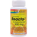 SOLARAY(ソラレー) リアクタ C 500mg+バイオフラボノイド(タイムリリース型無酸ビタミンC) 60粒