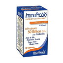 Health Aid(ヘルスエイド)イミュプロバイオ(500億プロバイオティクス/プレバイオティクス) 30粒