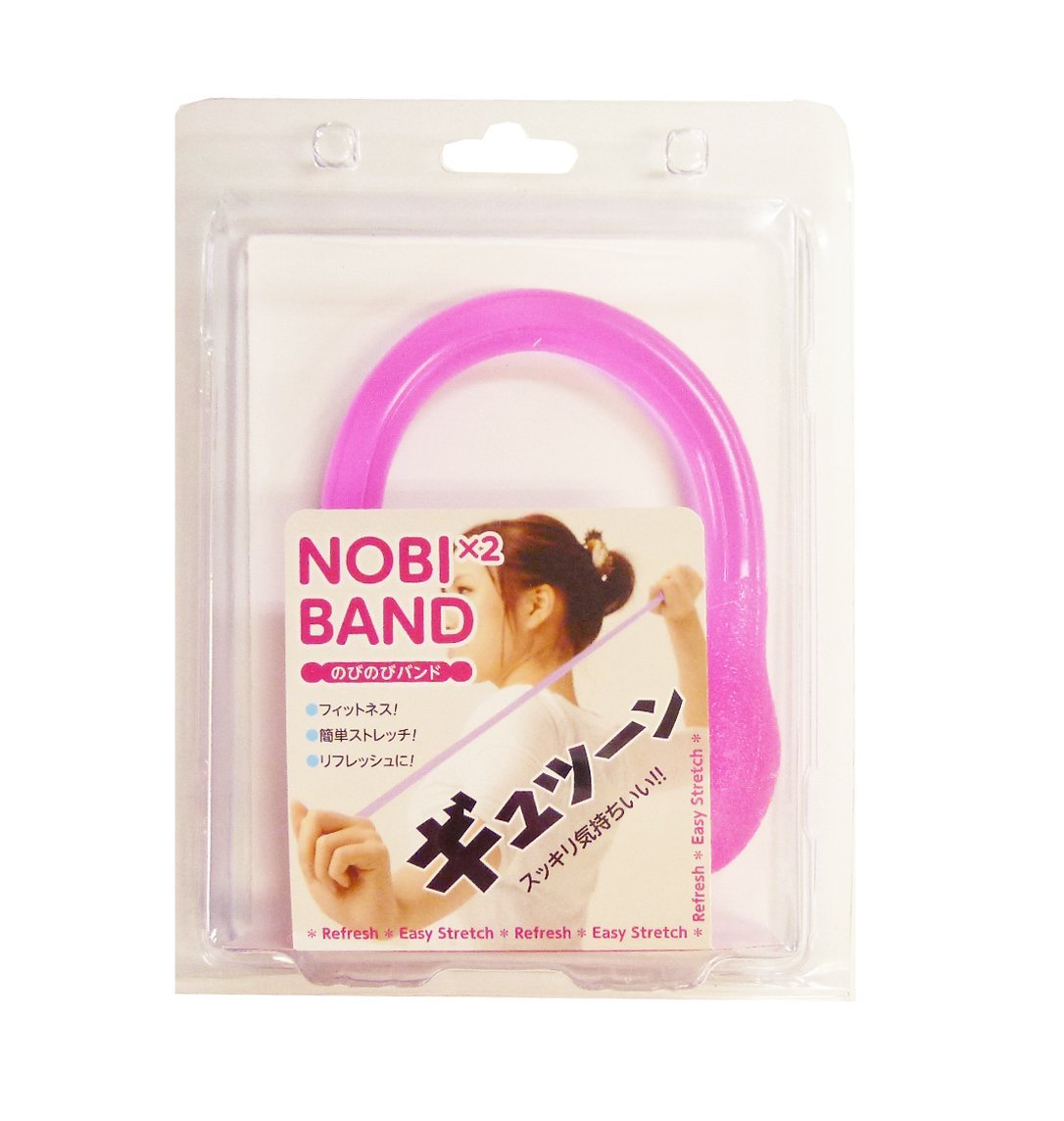 【訳あり!!在庫処分!!箱に多少キズ・ヨゴレあり】NOBI×2BAND ピンク