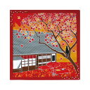 【メール便またはゆうメール】たまのお散歩 小風呂敷 紅葉
