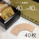 【送料無料】シート乾燥剤×40枚40×40/業務用乾燥剤(薄型)