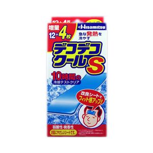 久光製薬デコデコクールS　大人用12枚＋4枚入 1