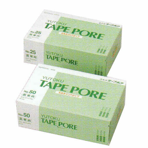 ユートク（祐徳薬品）通気性透明テープユートクテープポアNo5050MM×9M×18巻入