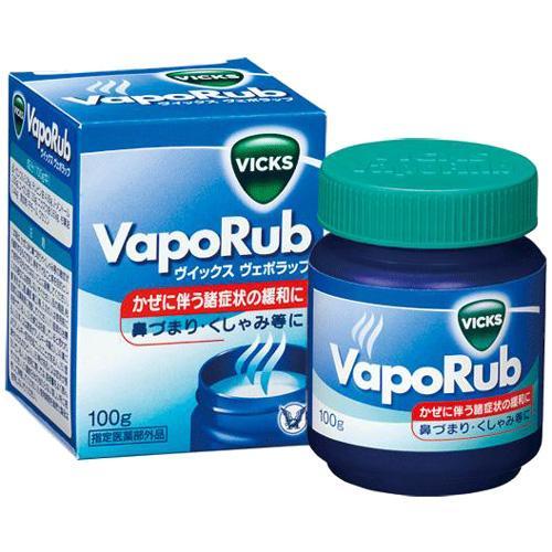 大正製薬株式会社VICKS　VapoRub（ヴイックス　ヴェポラッブ）100g※生後6ヶ月からご使用いただけます。【医薬部外品】のサムネイル