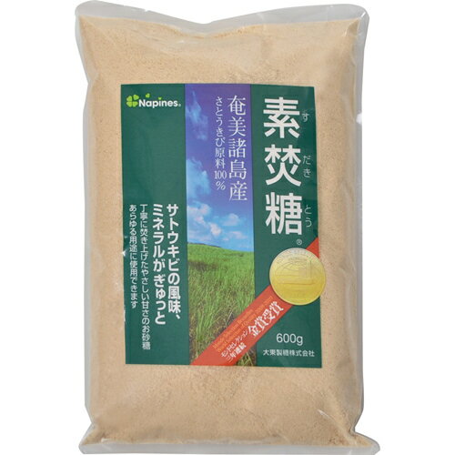 大東製糖株式会社ナピネス 素焚糖 600g×20個セットのサムネイル