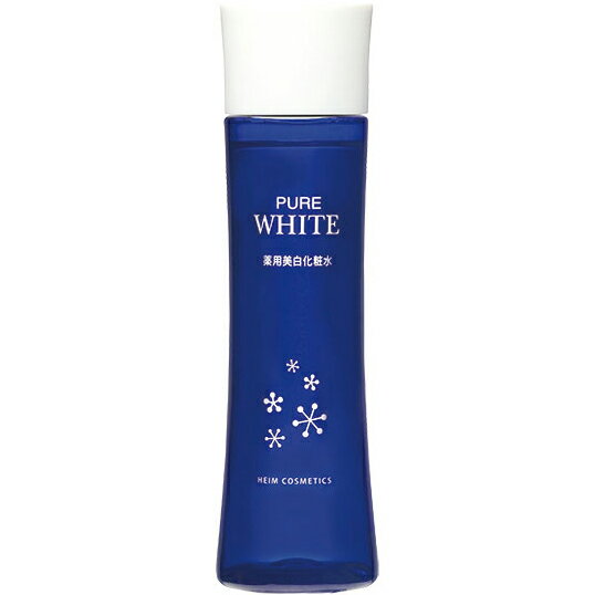 ハイム化粧品株式会社　薬用ピュアホワイト(PURE WHITE)　美白化粧水（しっとり）120ml×3個セット【医薬部外品】(この商品はご注文後キャンセルできません)
