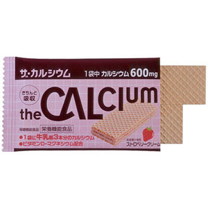 大塚製薬ザ・カルシウム ストロベリークリーム 5袋(1箱)×4箱(1セット)
