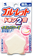 小林製薬　ブルーレットドボン2倍せっけんの香り　無色の水【120g】