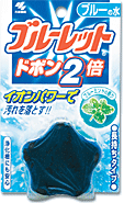 小林製薬　ブルーレットドボン2倍ブルーミントの香りブルーの水【120g】
