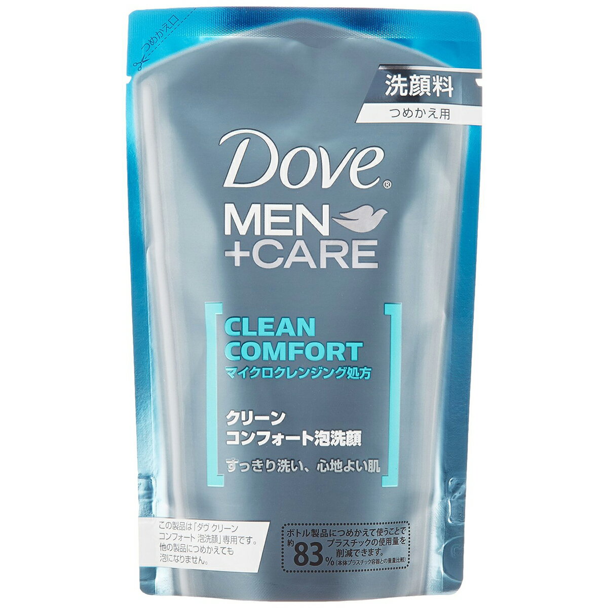 ユニリーバ・ジャパン株式会社Dove（ダヴ）Men＋Care(メンプラスケア) クリーンコンフォート泡洗顔［つめかえ用］110ml＜さわやかで清涼感のある香り＞＜男性向け＞(この商品は注文後のキャンセルができません)