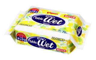 ピジョン株式会社ピジョン テーブルウェットティッシュ詰めかえ用 70枚入