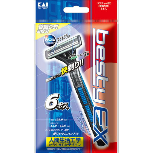 貝印株式会社besty EX 6本入 貝印株式会社besty EX 6本入
