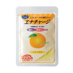 ヘルシーフード株式会社エナチャージ みかん風味 100g 40個(発送までに10-14日かかります・ご注文後のキャンセルは出来ません)