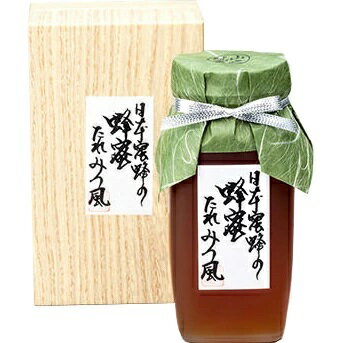 ベータ食品株式会社　藤原養蜂場　日本蜜蜂の蜂蜜　たれみつ風　550g＜ニホンミツバチのハチミツ＞