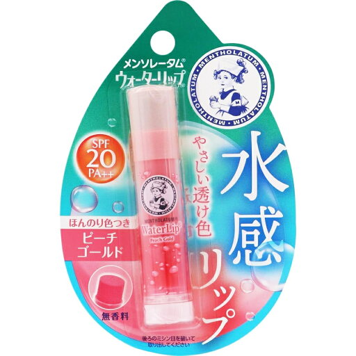 ロート製薬株式会社メンソレータム ウォーターリップ 色つきタイプ ピーチゴールド( 1本入 ) ロート製薬株式会社メンソレータム ウォーターリップ 色つきタイプ ピーチゴールド( 1本入 )