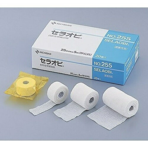 ニチバン株式会社セラオビNO・255 25mm×5m(伸長時)×20巻×2個セット【商品到着までに7-10日程度かかります・ご注文後のキャンセルができません】