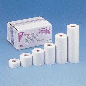 メディポアPタイプ粘着性不織布伸縮包帯ライナー紙なし75.0mm×9.1m×12個