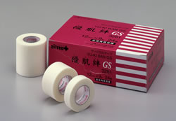 日東電工・日東メディカルサージカルテープ優肌絆(ゆうきばん)GS～優肌絆不織布が進化～12mm×9m×24巻(..