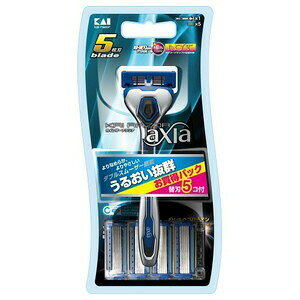 貝印カミソリ株式会社貝印カミソリ KAI RAZOR axia 5枚刃カミソリ コンボパック 5P