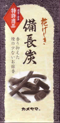 incense Sticks - カメヤマ 花げしき 備長炭 120g