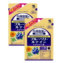 楽天サプリメントファン◆小林製薬 ブルーベリー ルテイン メグスリノ木 60粒（約30日分）-【2個セット】/読書やパソコン、テレビをよく見る方に