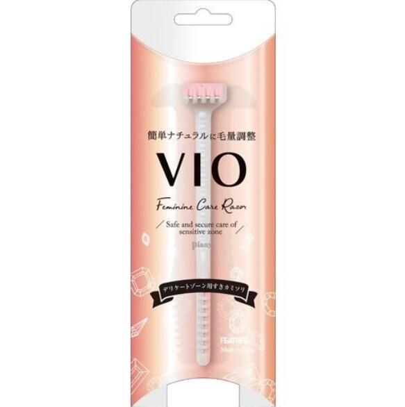 ◆ フェザー安全剃刃 ピアニィ VIO（ヴィオ） デリケートゾーン用 1本 / かみそり アンダーヘア 毛量調節