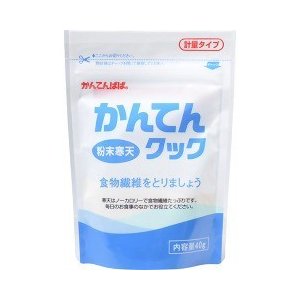 【メール便で送料無料 ※定形外発送の場合あり】伊那食品工業株式会社かんてんクック ( 40g )かんてんぱぱ＜ノーカロリーで食物繊維たっぷりの粉寒天です＞