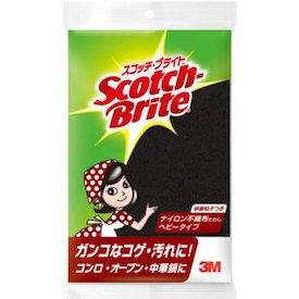 【製品特徴】・不織布に研磨粒子を塗布したキッチン用たわし。・調理器具の頑固な汚れもすばやくスッキリ。・中華鍋にコゲも汚れもスッキリ落とします。　【材質】 ナイロン不織布(研磨粒子つき)【規格概要】仕様サイズ：幅150×奥行230×高さ8cm...