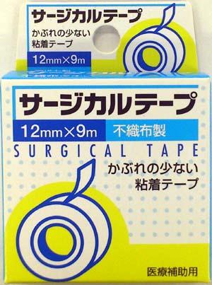 【メール便で送料無料 ※定形外発送の場合あり】ビッグビット『JS　サージカルテープ12mm×9m』