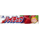【メール便で送料無料 ※定形外発送の場合あり】森永製菓株式会社ハイチュウ ストロベリー(12粒)×12個セット<夏季(4月-9月は溶けるので配送休止します)>