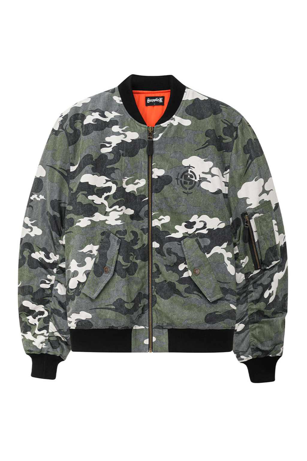 ySUPPLIER zKemuri Camo Ma-1 Xg[g t@bV qbvzbv _X 傫TCY  gh Y fB[X