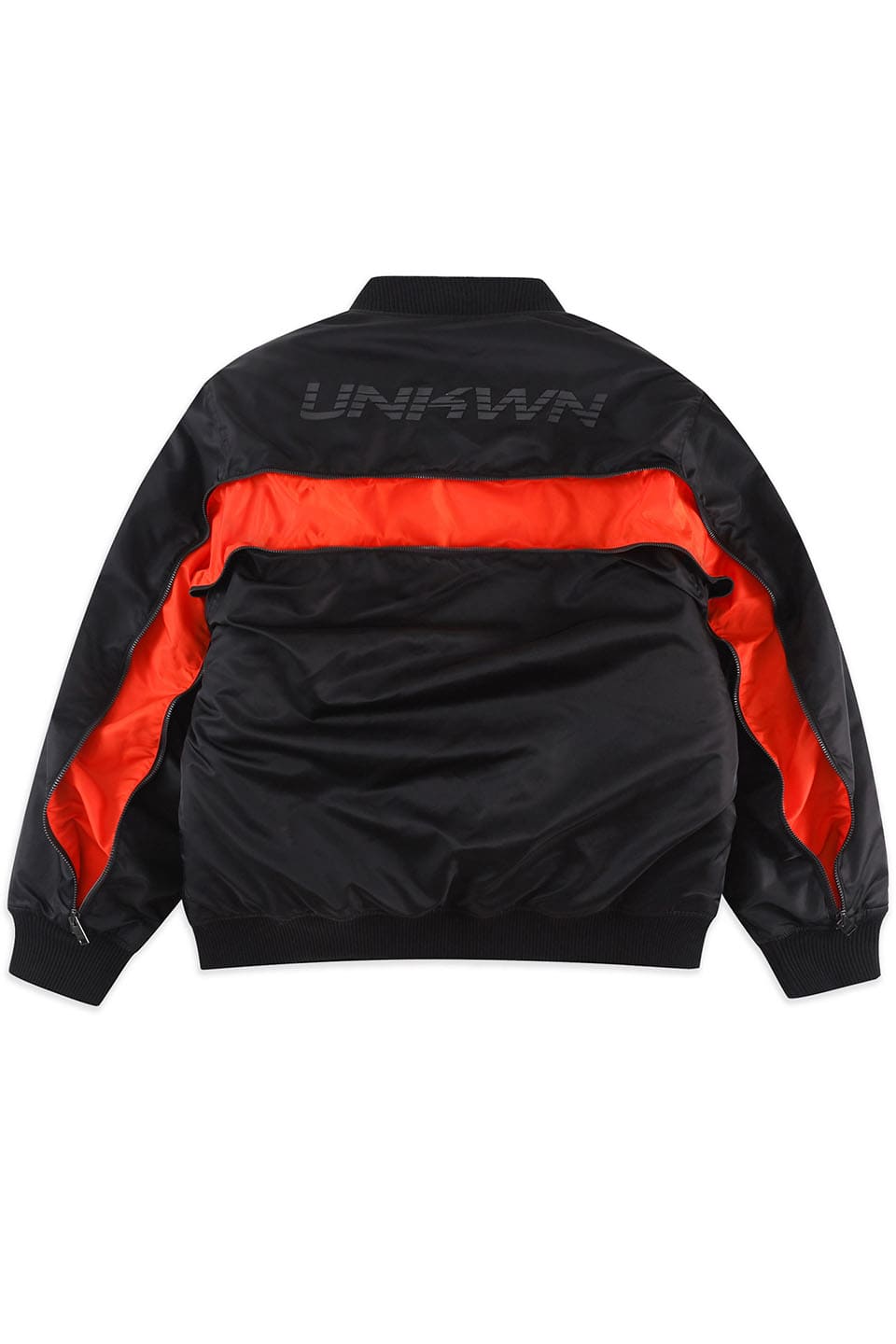 yUnknown London zOversized Zip Panel Bomber Jacket Xg[g t@bV qbvzbv _X 傫TCY  gh Y fB[X