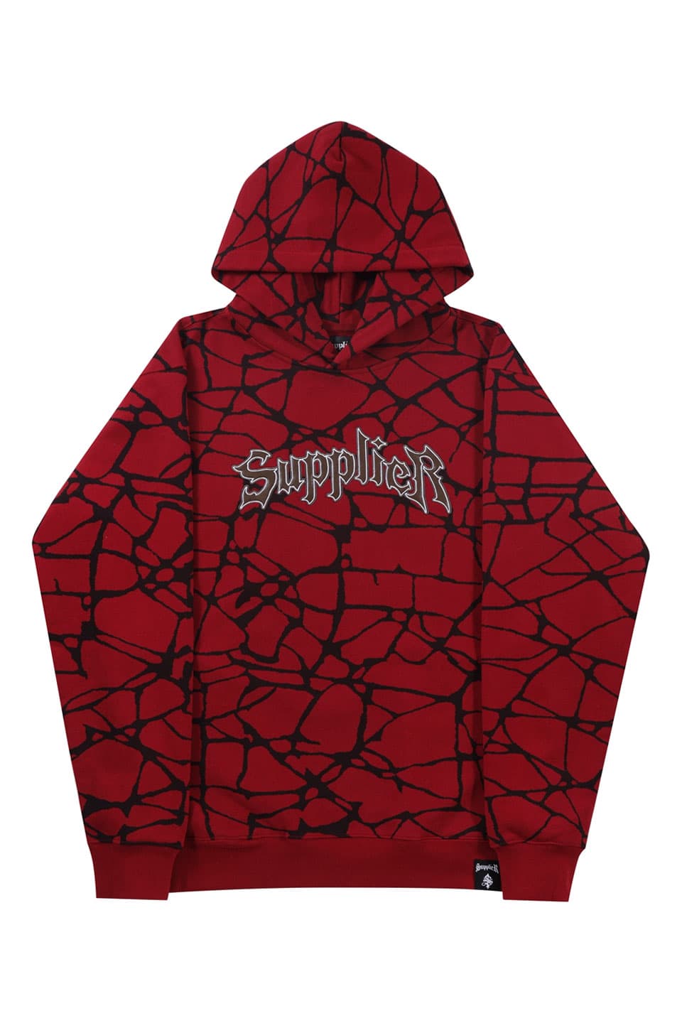 楽天SUPPLIER【SUPPLIER 公式】Crack Hoodie ストリート ファッション ヒップホップ ダンス 大きいサイズ ゆったり トレンド メンズ レディース