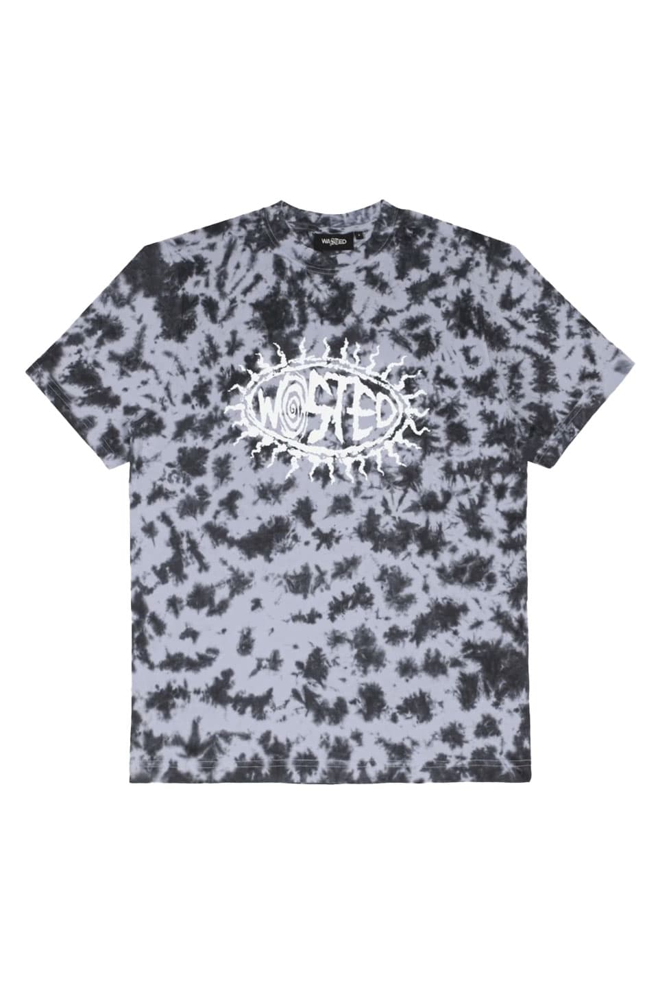 【WASTED PARIS 公式】T-Shirt Marble Dye Love Blue ストリート ファッション ヒップホップ ダンス 大きいサイズ ゆったり トレンド メンズ レディース