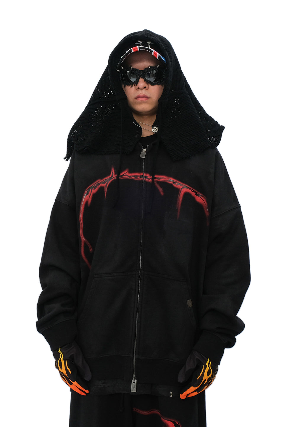 yF.V.V.OzZip-Up Hoodie Xg[g t@bV qbvzbv _X 傫TCY  gh Y fB[X