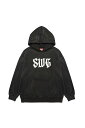 【SWAGGER公式】Heavy Weight Pullover Hoodie ストリート ファッション ヒップホップ ダンス 大きいサイズ ゆったり トレンド メンズ レディース