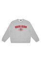 【A FEW GOOD KIDS公式】Good Kids College Sweater ストリート ファッション ヒップホップ ダンス 大きいサイズ ゆったり トレンド メンズ レディース