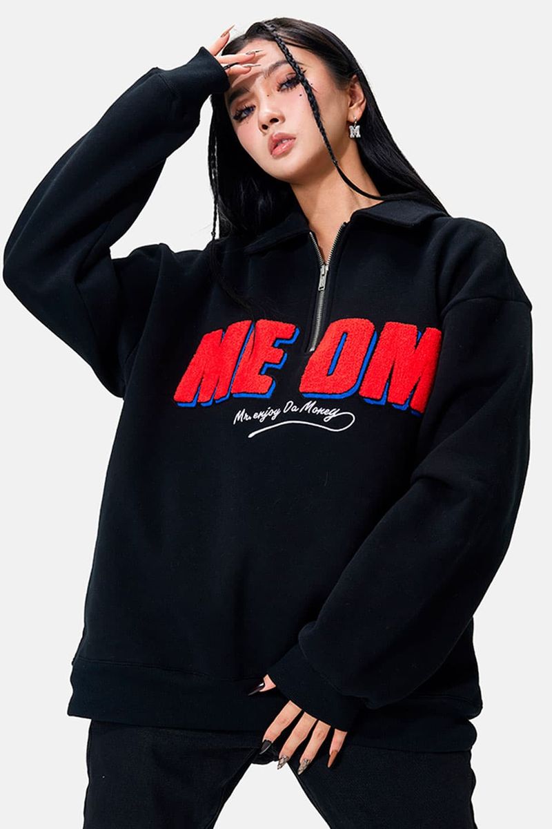 y60%OFF MEDM zLogo Half Zip WPbg ~X^[GWC_}l[ GC[fB[G qbvzbv _X 傫TCY  gh Y fB[X