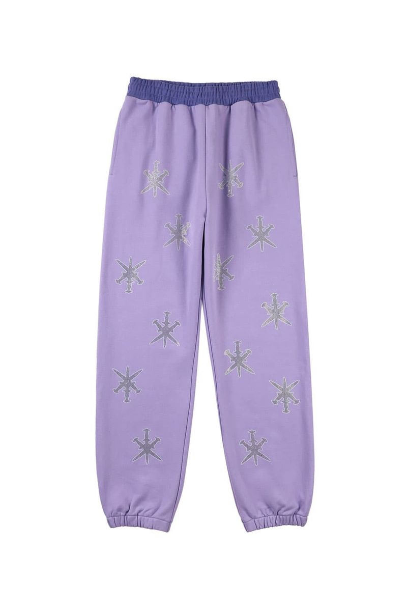 y30%OFF Unknown LondonzPurple Panel Mix Dagger Rhinestone Jogger Xg[g t@bV qbvzbv _X 傫TCY  gh Y fB[X