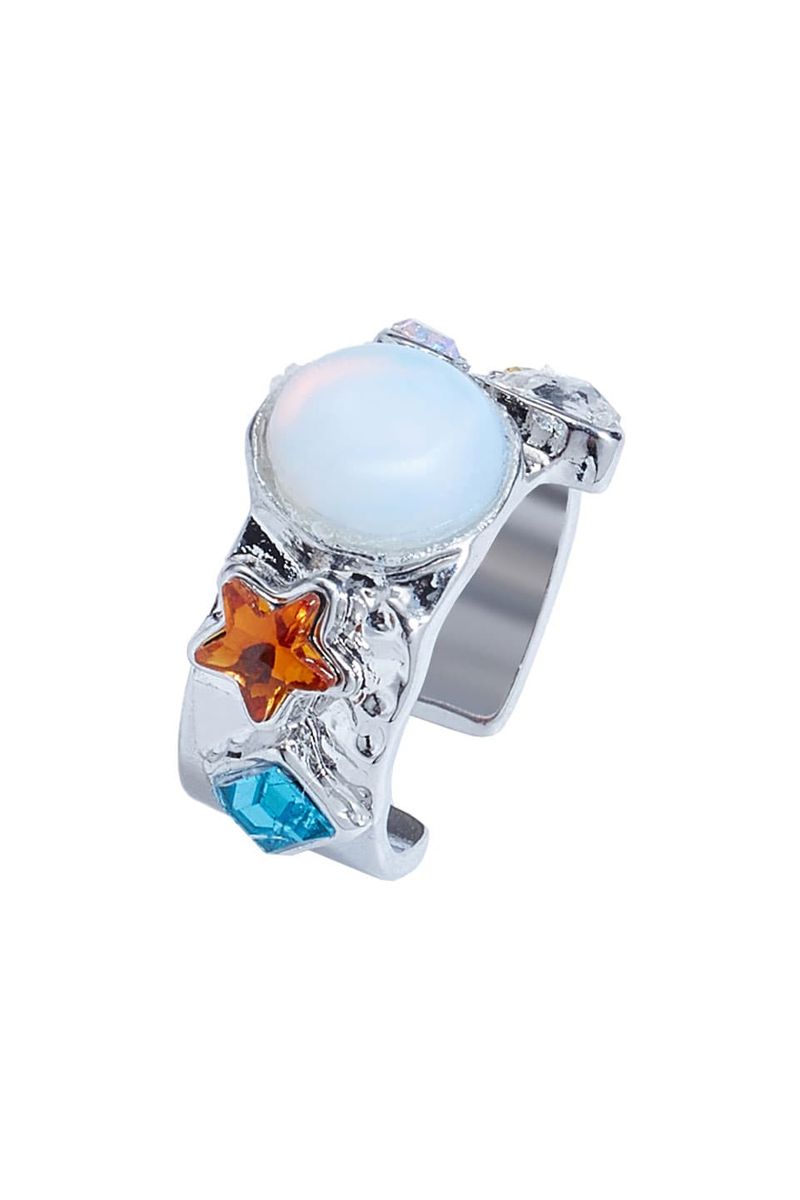 【VSCH公式】Colored Gemstones Ring ストリート ファッション ヒップホップ ダンス 大きいサイズ ゆったり トレンド メンズ レディース