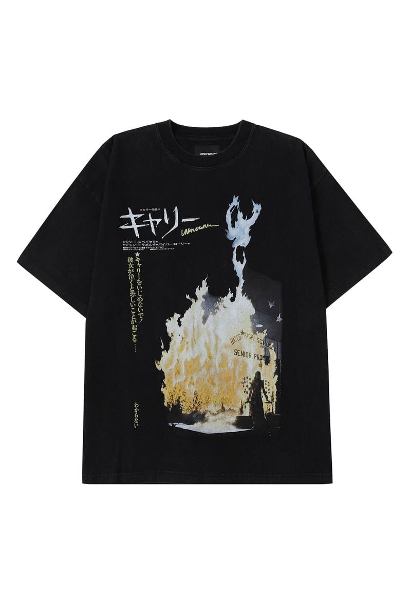 【70 OFF Unknown London公式】Fire Movie Ss Tee ストリート ファッション ヒップホップ ダンス 大きいサイズ ゆったり トレンド メンズ レディース