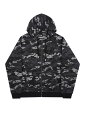 Cloud Camo Zip Hoodie ストリート ファッション ヒップホップ ダンス 大きいサイズ ゆったり トレンド メンズ レディース