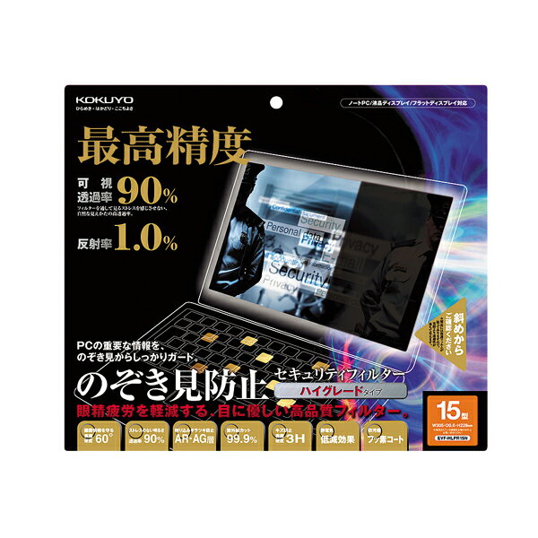 ������ KOKUYO EVF-HLPR15N OA�ե��륿��/�Τ������ɻߥ����� �ϥ����졼�� 15.0�� ��ǧ����60��