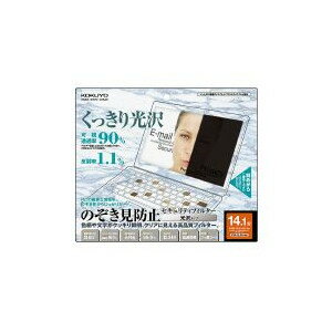 ������ KOKUYO EVF-CLPR14N OA�ե��륿��/�Τ������ɻߡ����������� 14.1�� ��ǧ����60��