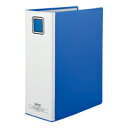 KKY EM-FURT6100BX10パイプ式ファイル エコノミー両開きA4縦 青 10冊【@iimo】