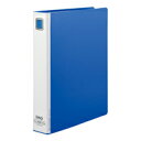 KKY EM-FURT640BX10パイプ式ファイル エコノミー両開きA4縦 青 10冊【@iimo】