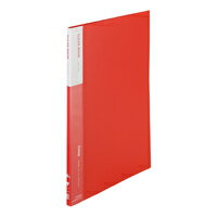 KKY EM-RA550RX10クリヤーブック A4縦 10ポケット 赤 10冊【@iimo】